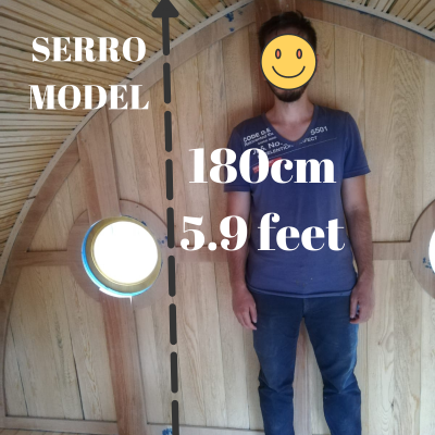 180cm 5.9 feet